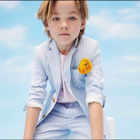 Crewcuts Other - J CREW CREWCUTS THOMPSON SEERSUCKER SPORT COAT